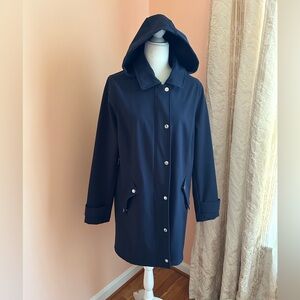 Tommy Hilfiger lightweight hooded trench jacket coat